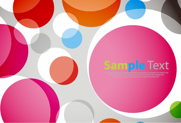 free vector Abstract Colorful Background